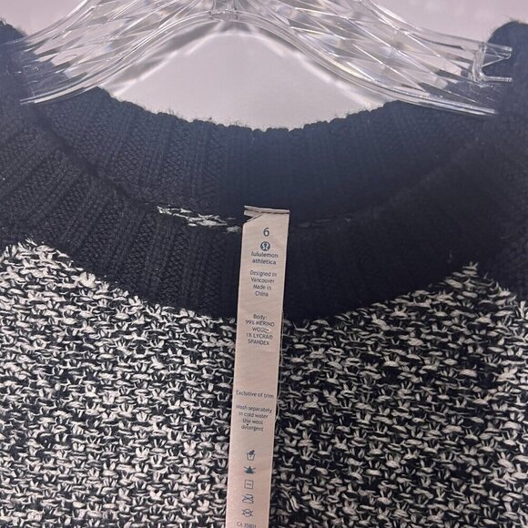 Lululemon Merino Wool Chunky Knit Oversized Sweater 6 NWOT - Picture 11 of 13